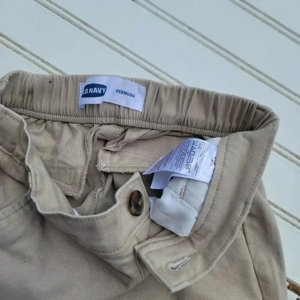 Lot Of 3 SCHOOL UNIFORM SKORTS Bermuda SHORTS BHPC Beige Khaki Sz 8
